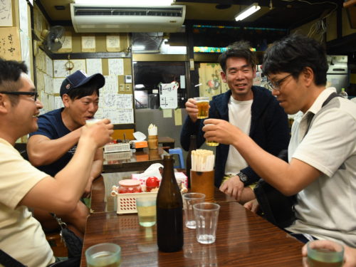 テクノスケール様を交えた宴会