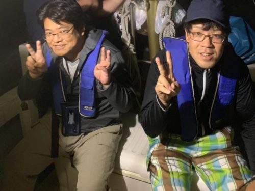 早朝の釣りへ！