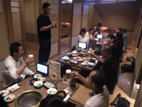 社員旅行2026 小樽 焼肉で飲み会